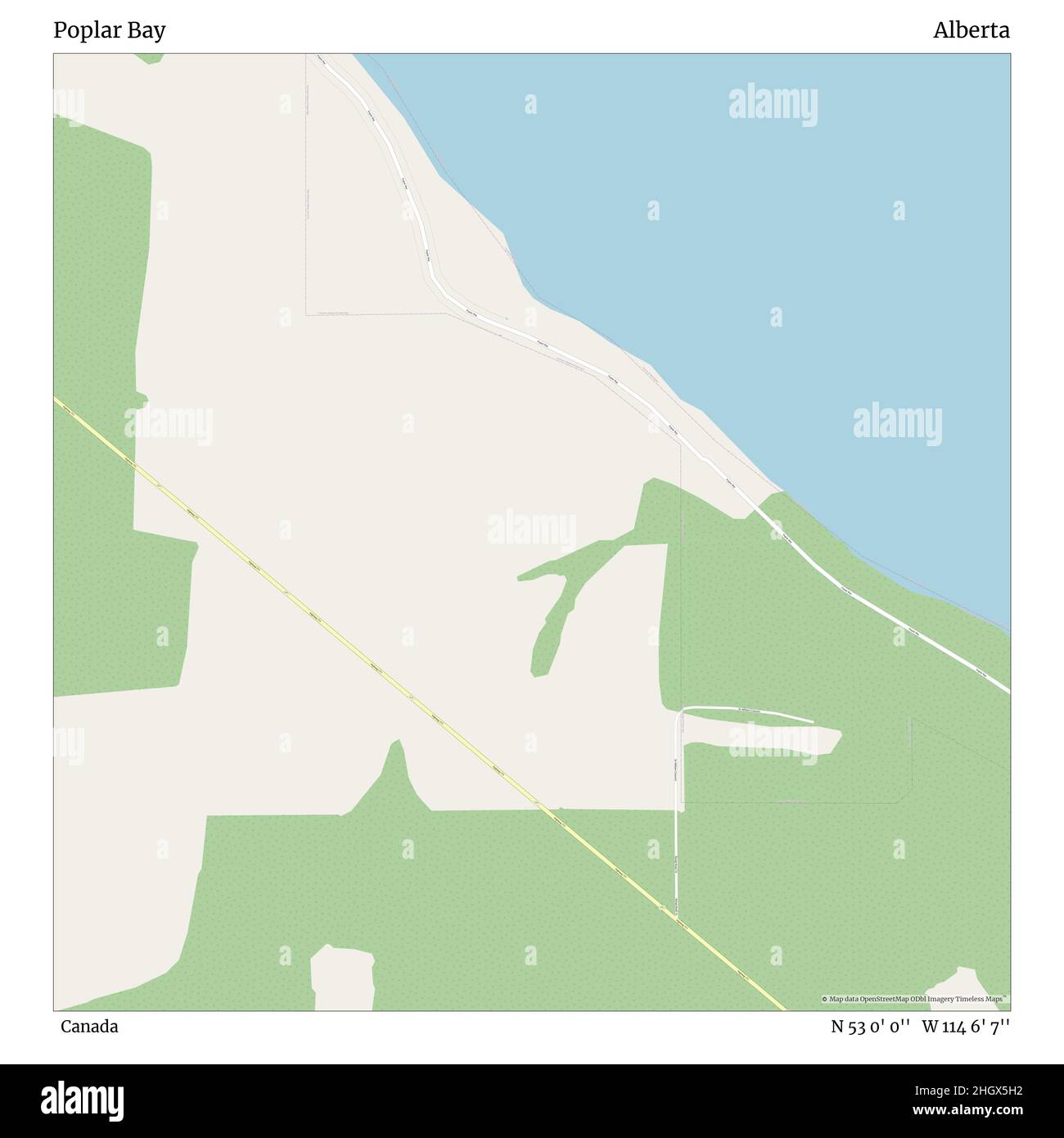Map of poplar hires stock photography and images Alamy