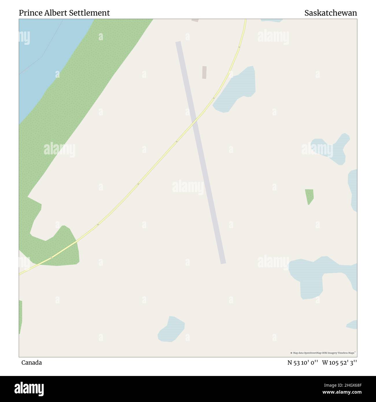 Map of prince albert hi-res stock photography and images - Alamy