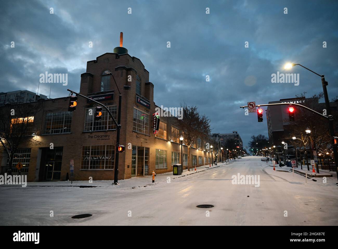 North carolina raleigh glenwood avenue hires stock photography and