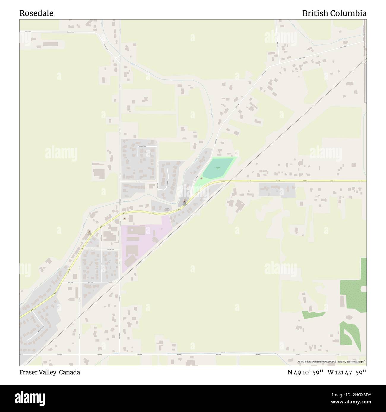 Rosedale map hires stock photography and images Alamy