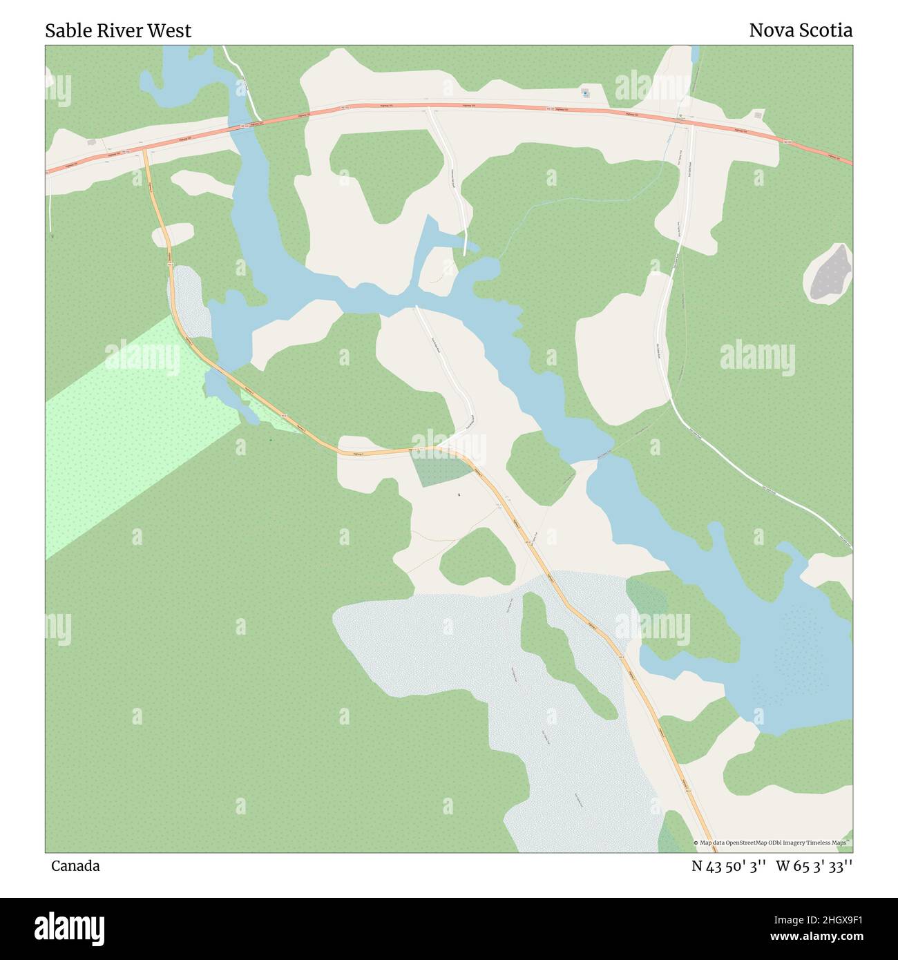 Sable river west Cut Out Stock Images & Pictures Alamy