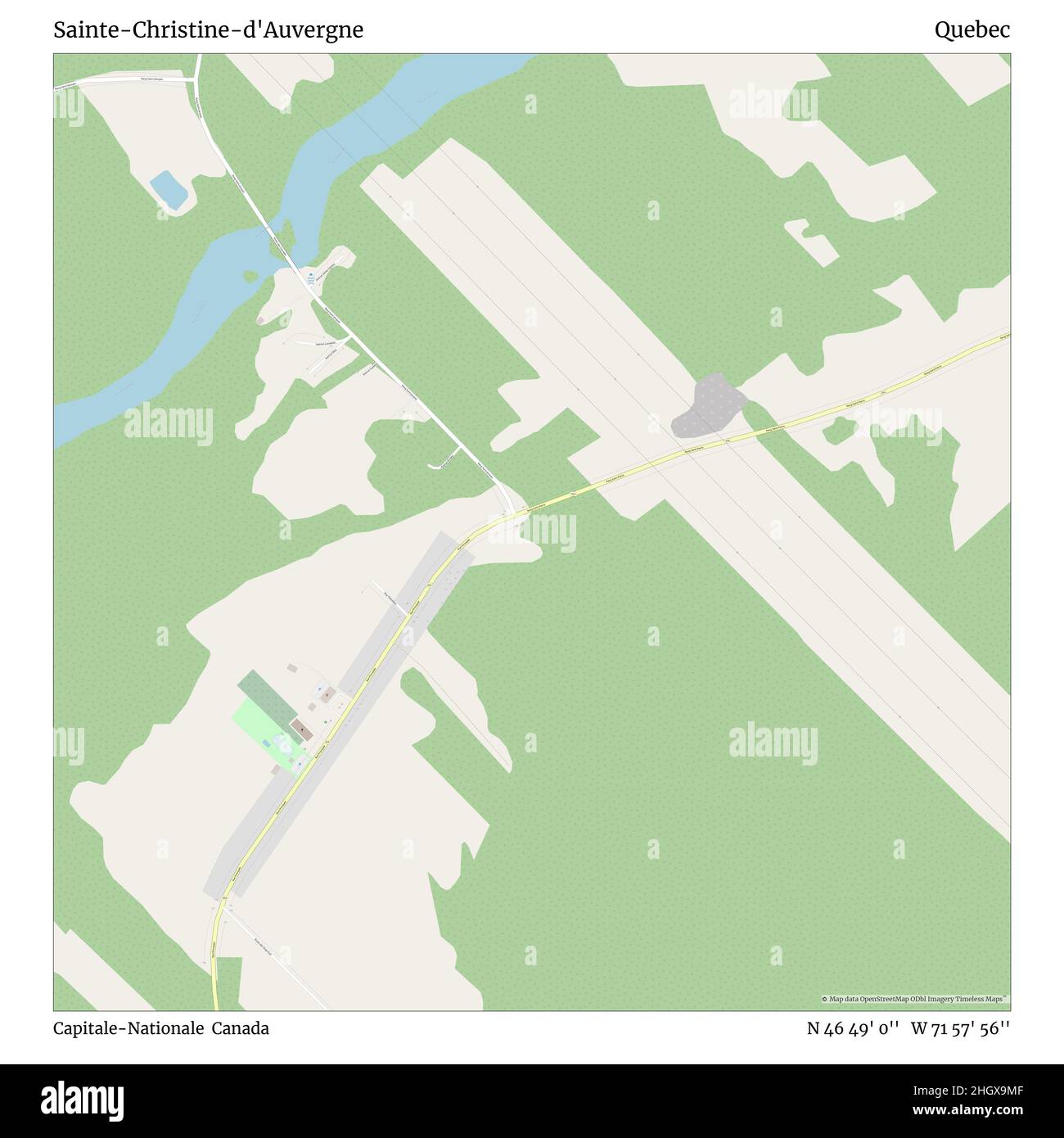 SainteChristined'Auvergne, CapitaleNationale, Canada, Quebec, N 46