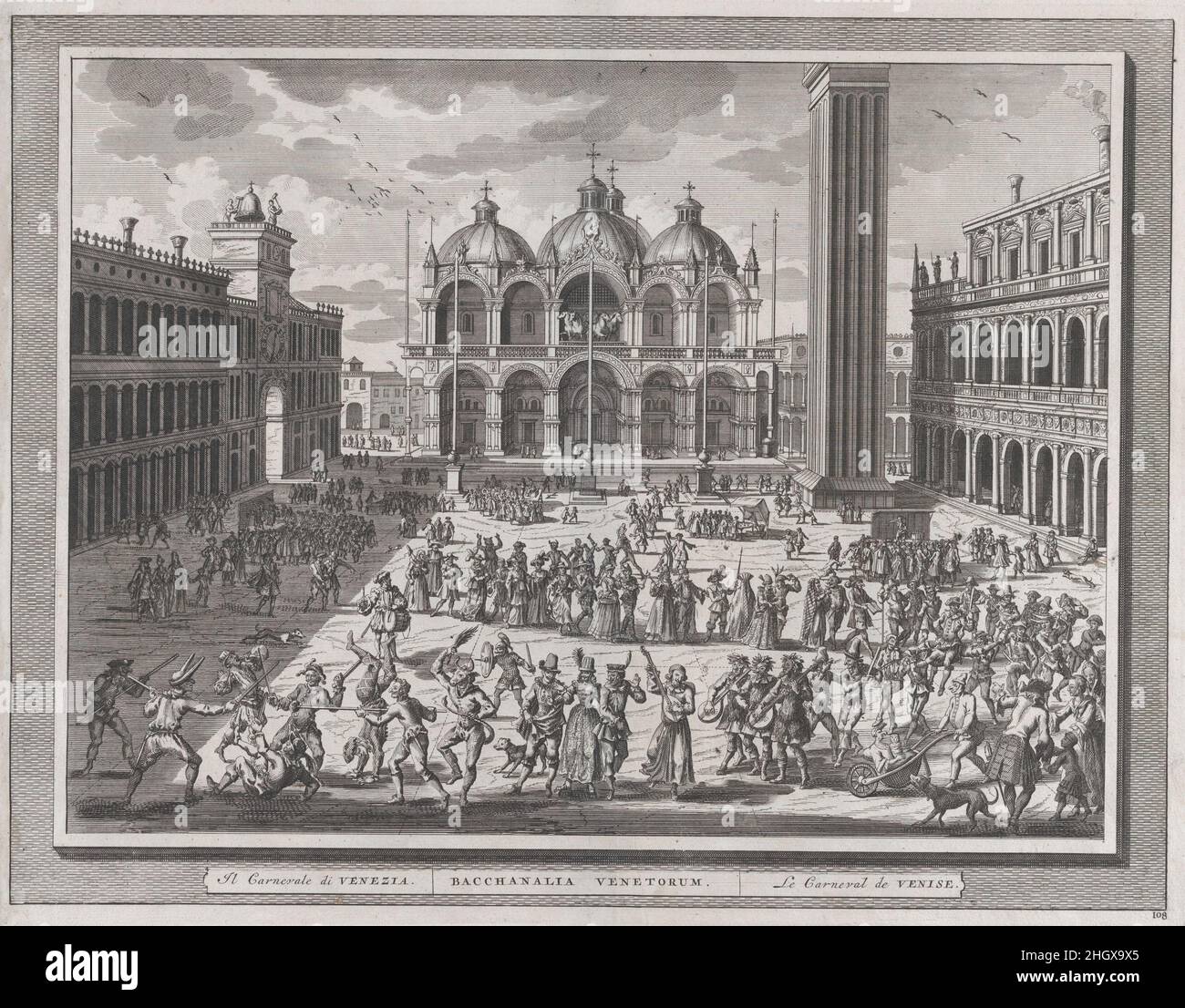 The Carnival of Venice, from Thesaurus Antiquitatum et Historiarum