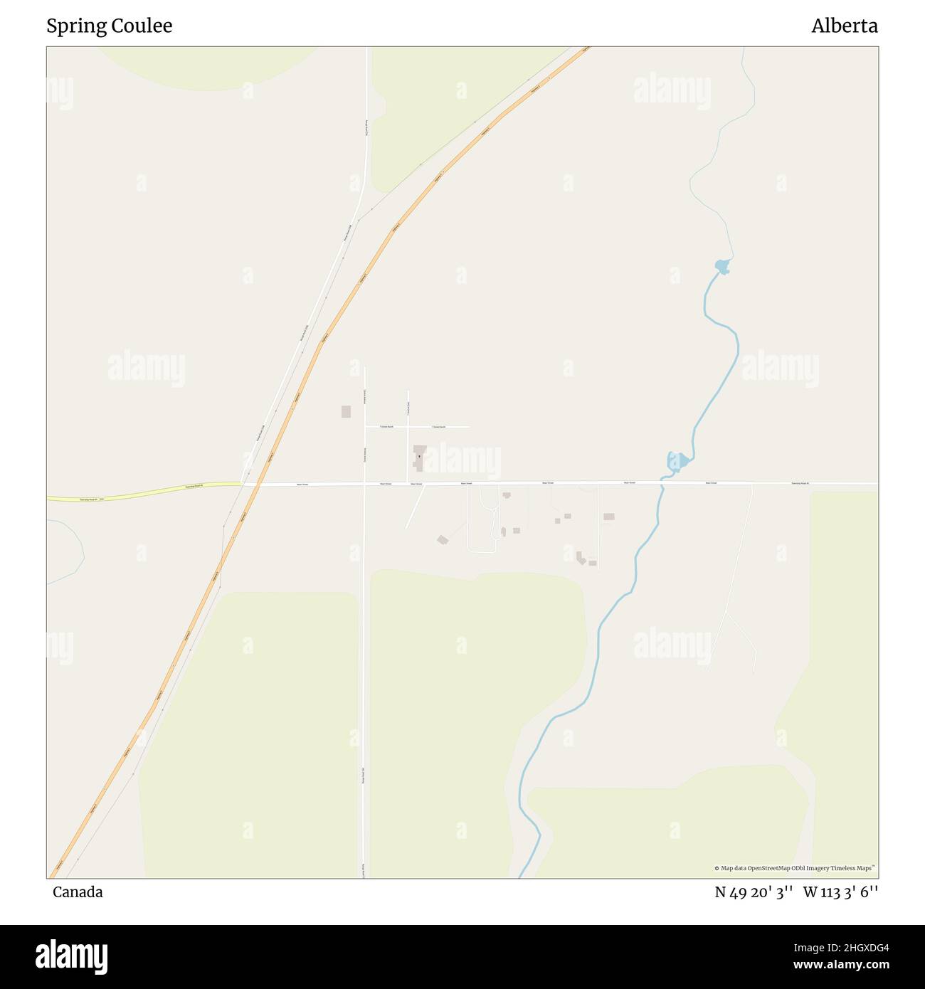 Map of coulee city hires stock photography and images Alamy
