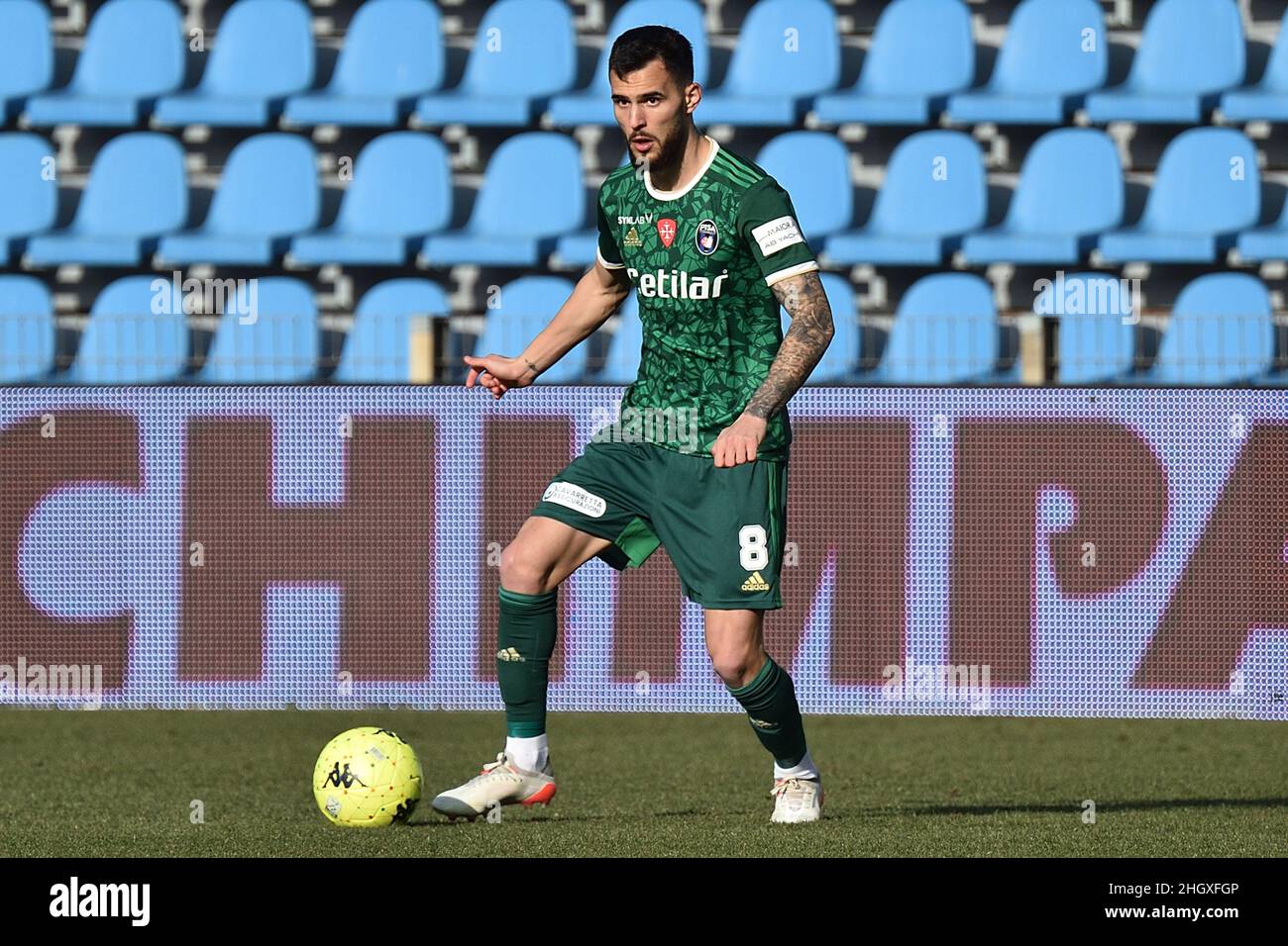 The referee Giovanni Ayroldi during SPAL vs AC Pisa, Italian