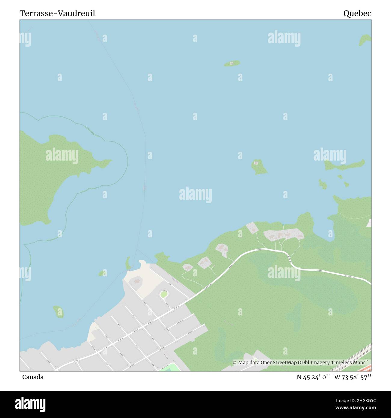 TerrasseVaudreuil, Canada, Quebec, N 45 24' 0'', W 73 58' 57'', map