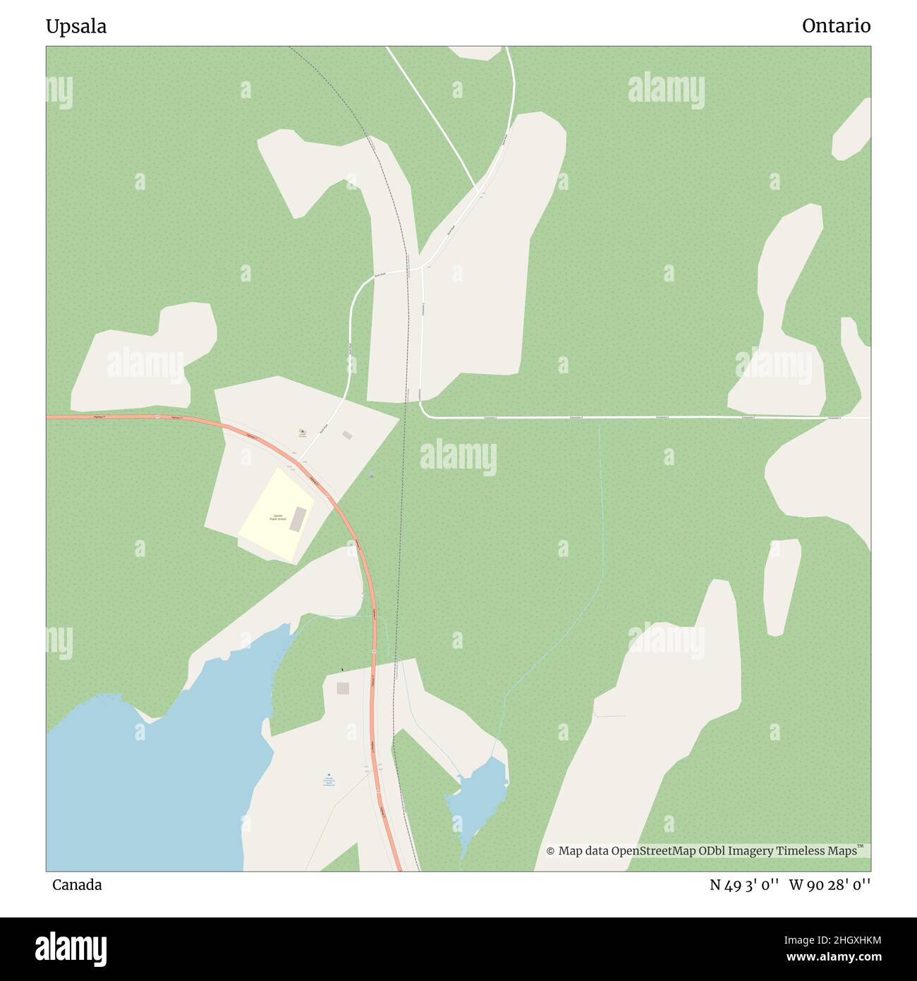 Upsala map Cut Out Stock Images & Pictures Alamy