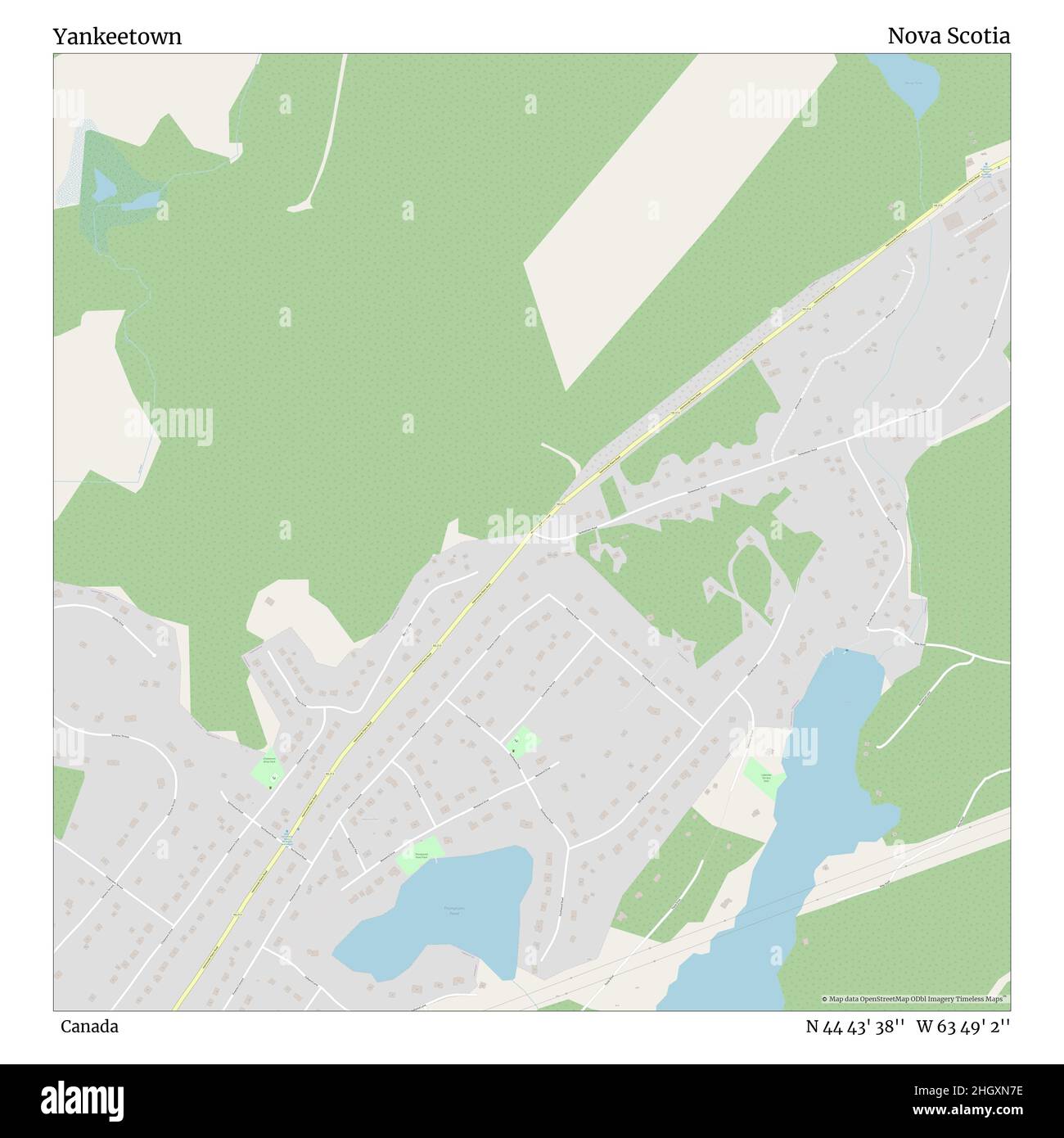 Map of yankeetown Cut Out Stock Images & Pictures - Alamy