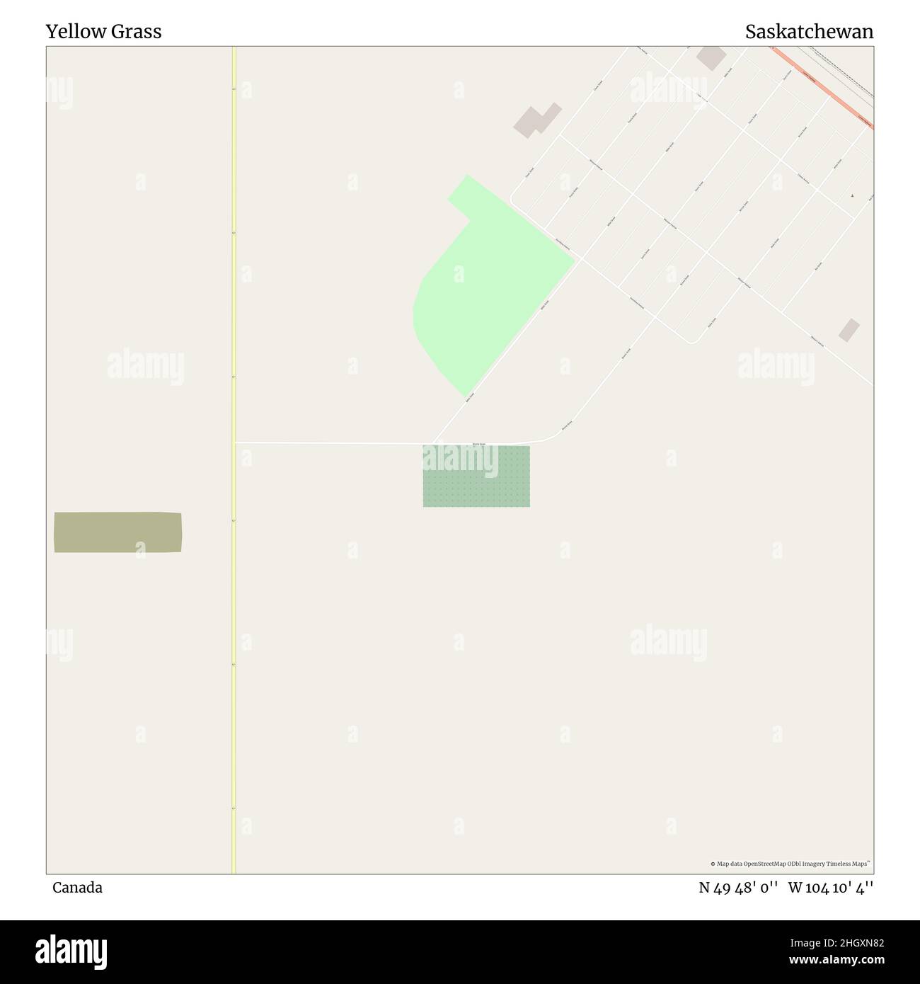 Yellow grass saskatchewan map hires stock photography and images Alamy