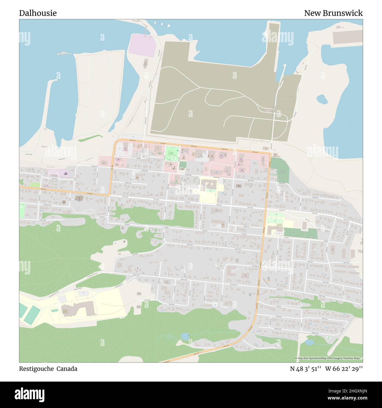 Dalhousie new brunswick Cut Out Stock Images & Pictures - Alamy