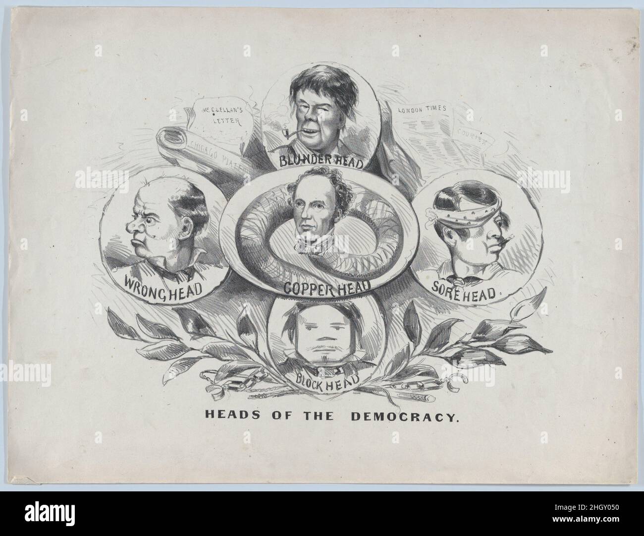 Political cartoon broadside hi-res stock photography and images - Alamy