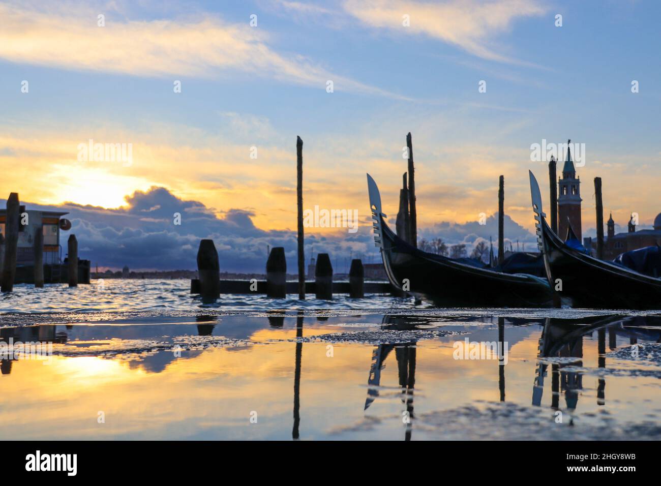 Beautiful insights into the lagoon city of Venice in Italy Stock Photo ...
