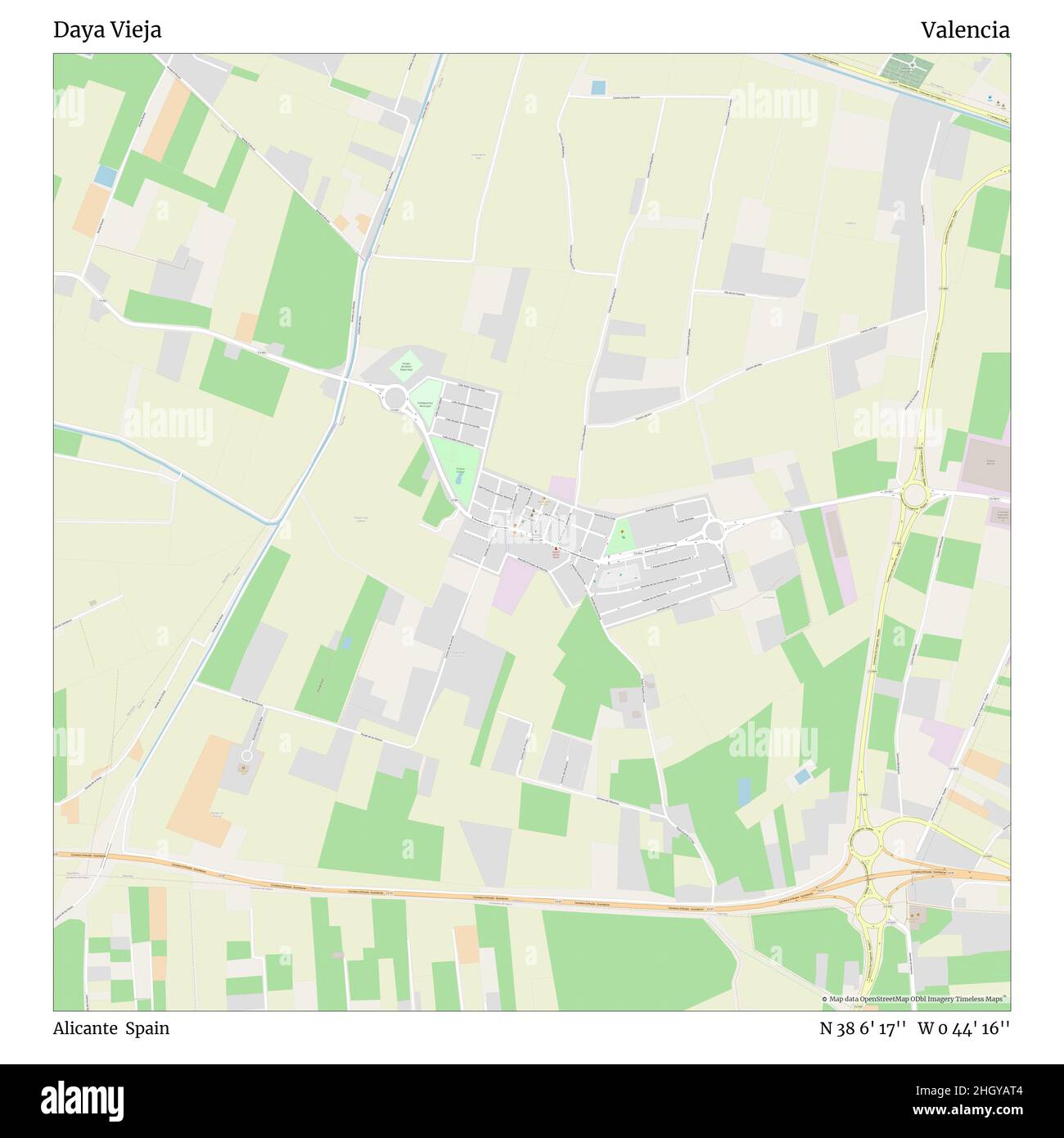 Daya Vieja Spain Map Daya Cut Out Stock Images & Pictures - Alamy