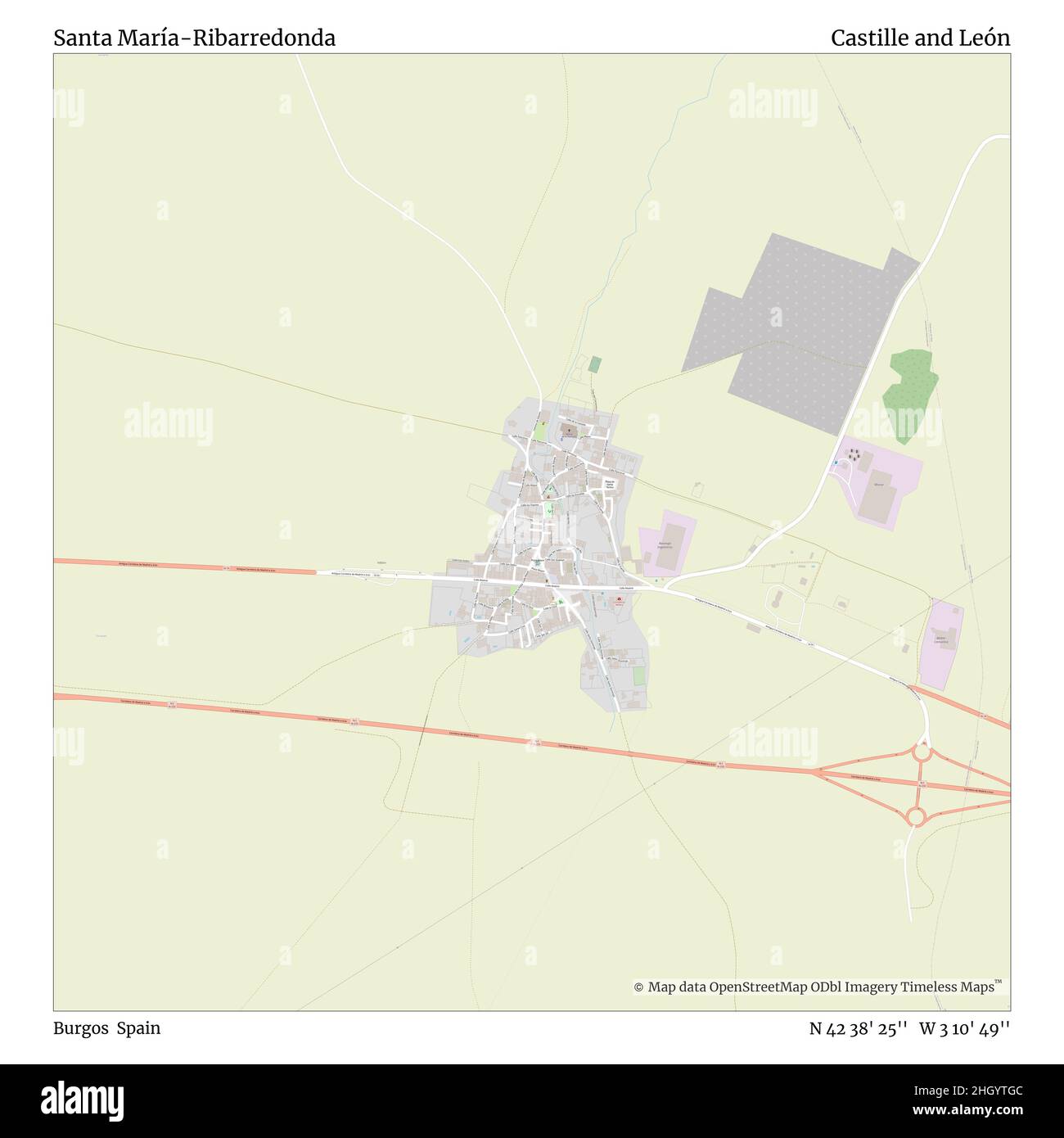 Florence County Parcel Map Santa María-Ribarredonda, Burgos, Spain, Castille And León, N 42 38' 25'',  W 3 10' 49'', Map, Timeless Map Published In 2021. Travelers, Explorers And  Adventurers Like Florence Nightingale, David Livingstone, Ernest Shackleton,