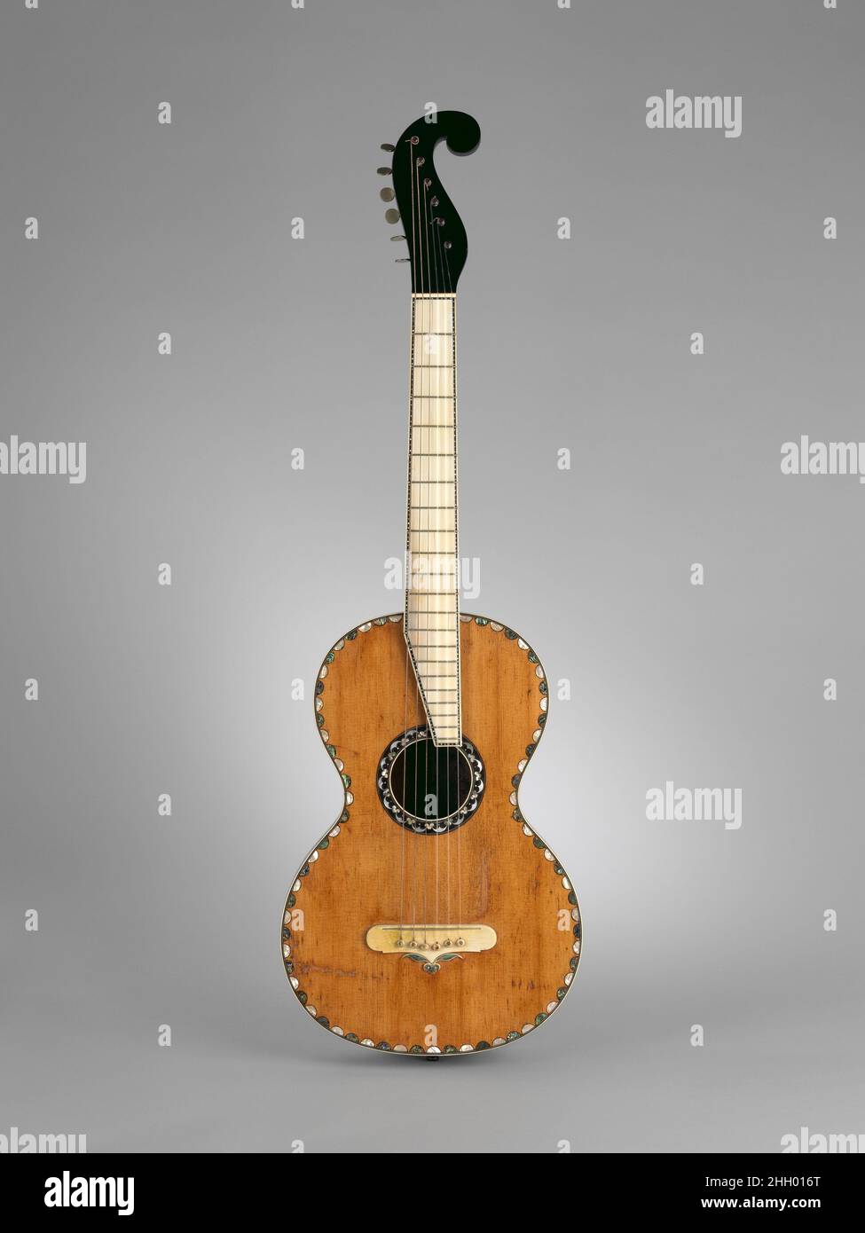 bunker Appropriate Assume Guitar ca. 1837 Christian Frederick Martin The guitar builder C. F. Martin  established a workshop in New York City in 1833 upon emigrating from  Markneukirchen, Germany. He later moved his company to
