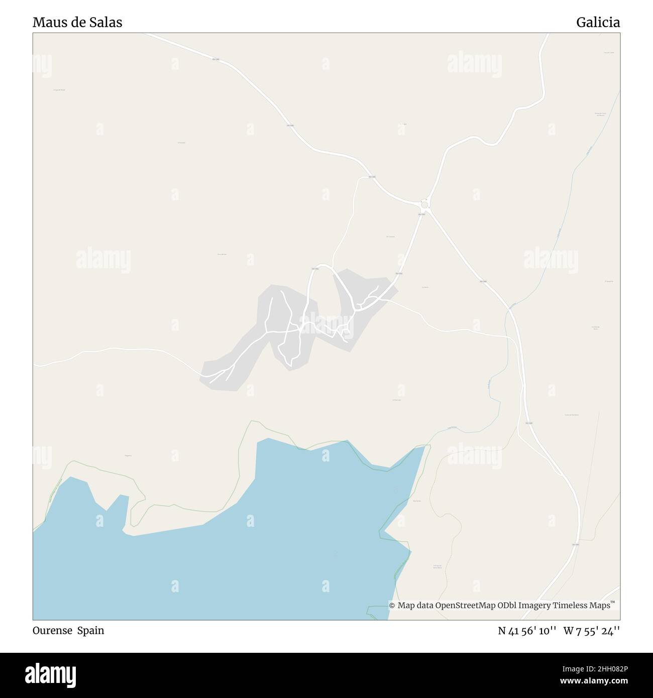 Salas spain map hires stock photography and images Alamy