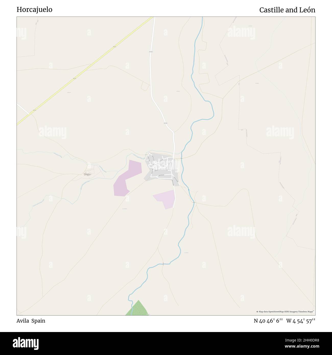 Map of avila spain hires stock photography and images Alamy