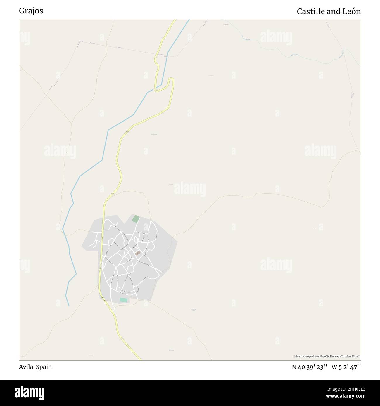 Map of avila hires stock photography and images Alamy