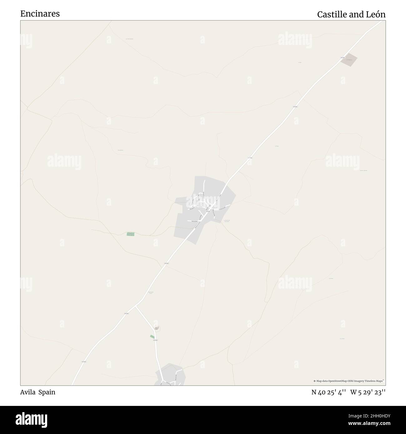 Map of avila spain hires stock photography and images Alamy