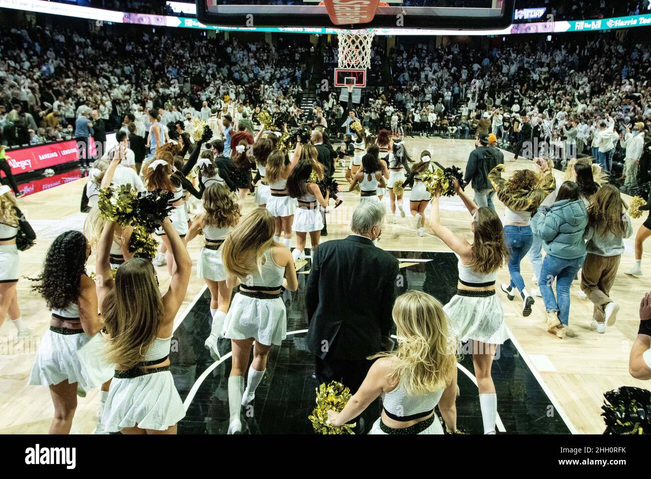 Christmas Concert 2022 Ljvm Winston-Salem, Nc, Usa. 22Nd Jan, 2022. Wake Forest Demon Deacons Students  Rush The Court After Beating North Carolina Tar Heels 98-76 In The Acc  Basketball Matchup At Ljvm Coliseum In Winston-Salem, Nc. (