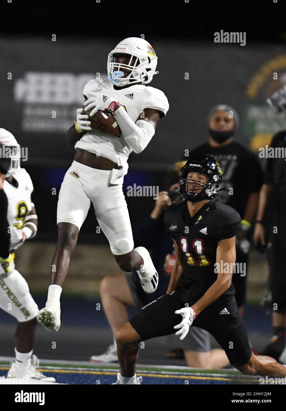 Honolulu, Hawaii, USA. 22nd Jan, 2022. Team Makai cornerback and