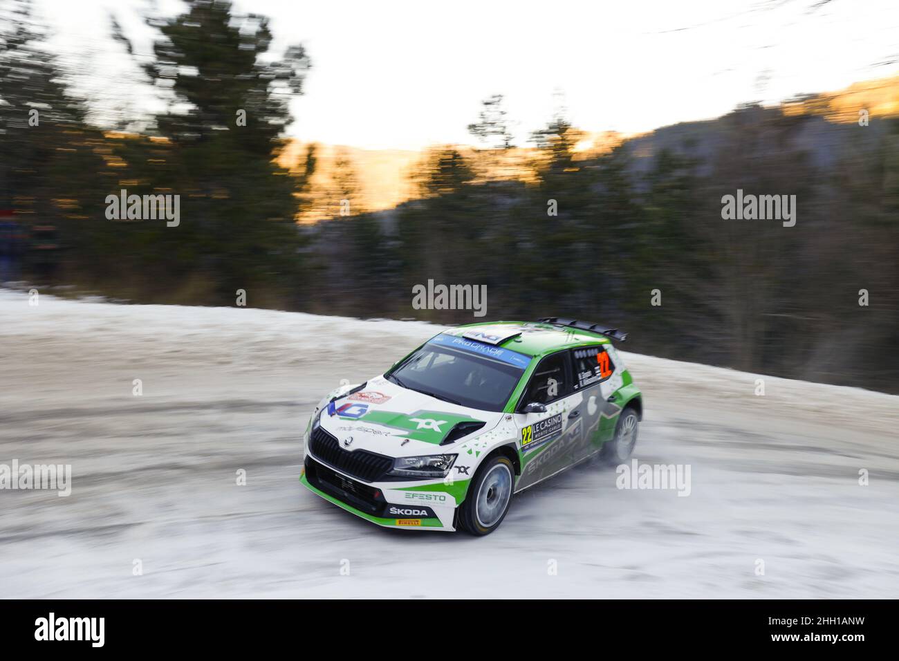 Décalcomanies 1/24 Skoda Fabia Rally Gryazin - Rallye D'Albâ 2022 - Réf. 2531 - Neuf - Fabriqué En France