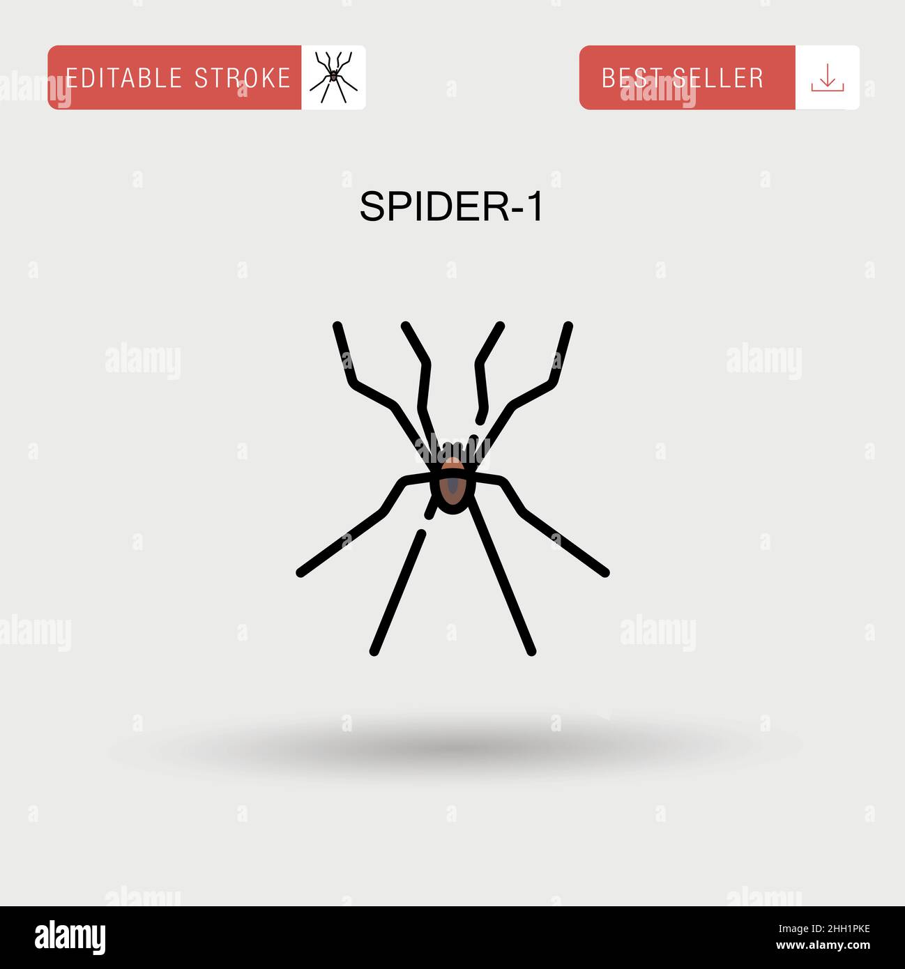 Spider 1 Stock Vector Images - Alamy