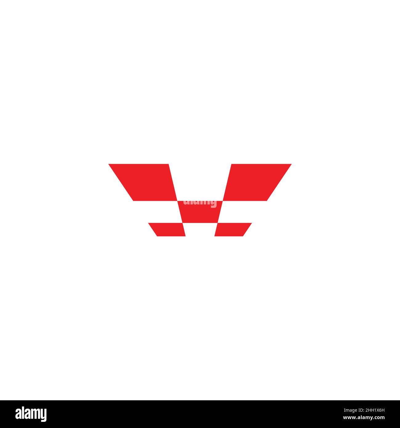 ceiling square 3d flat geometric symbol logo vector Stock Vector Image ...