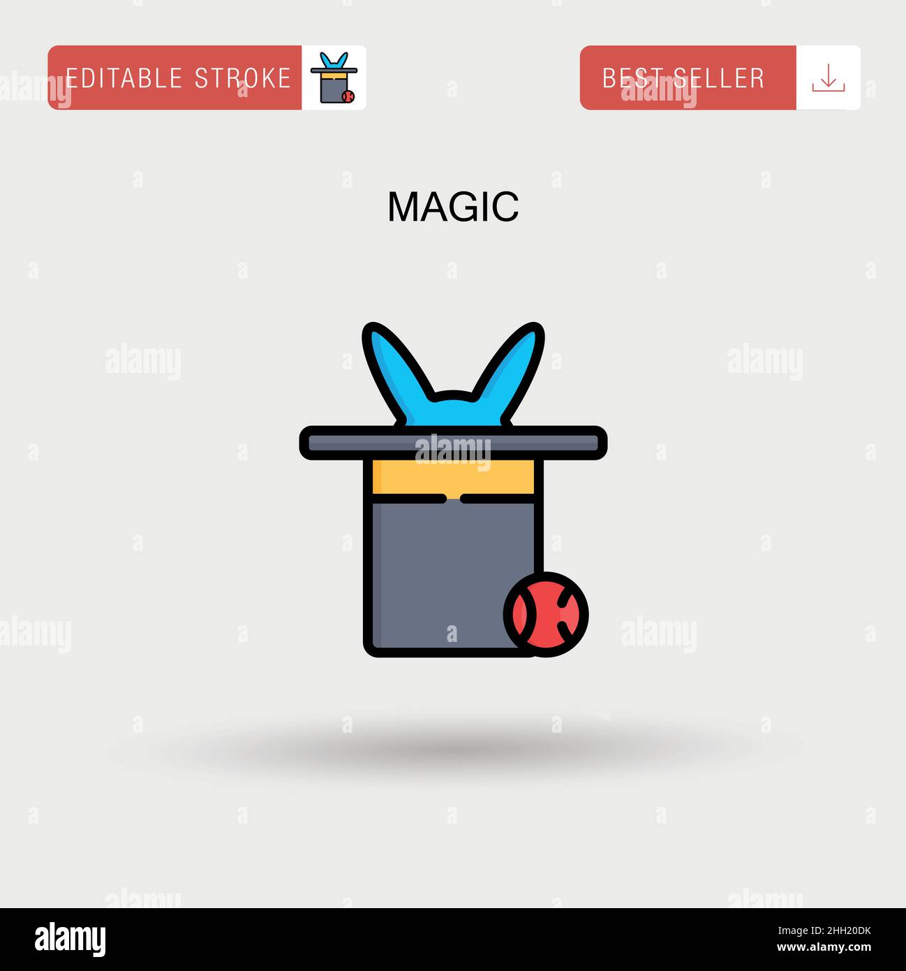 Magic Simple vector icon Stock Vector Image & Art - Alamy