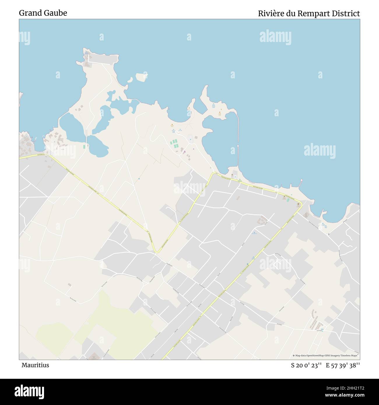 Grand Gaube Mauritius Map Grand Gaube, Mauritius, Rivière Du Rempart District, S 20 0' 23'', E 57 39'  38'', Map, Timeless Map Published In 2021. Travelers, Explorers And  Adventurers Like Florence Nightingale, David Livingstone, Ernest Shackleton,