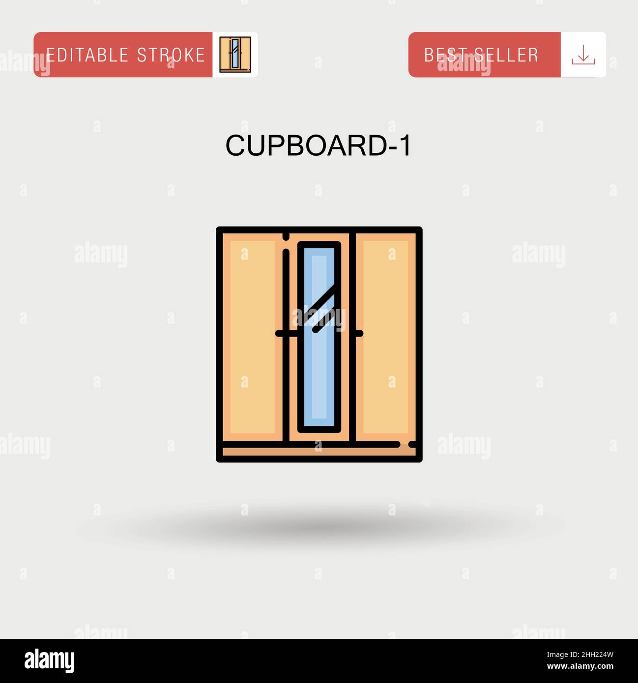 Empty drawer chair in Stock Vector Images - Alamy