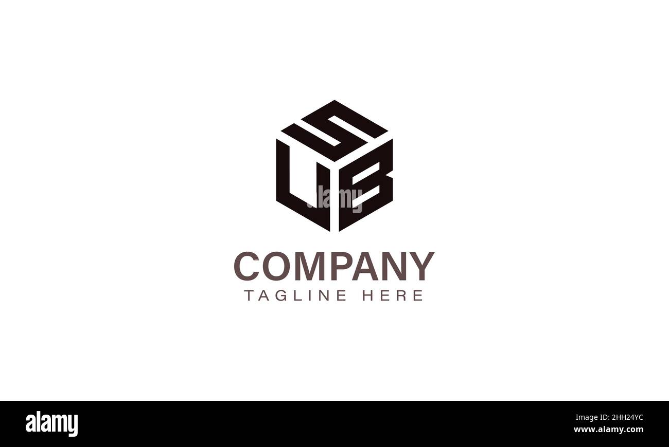 Sub letter logo Stock Vector Images Alamy