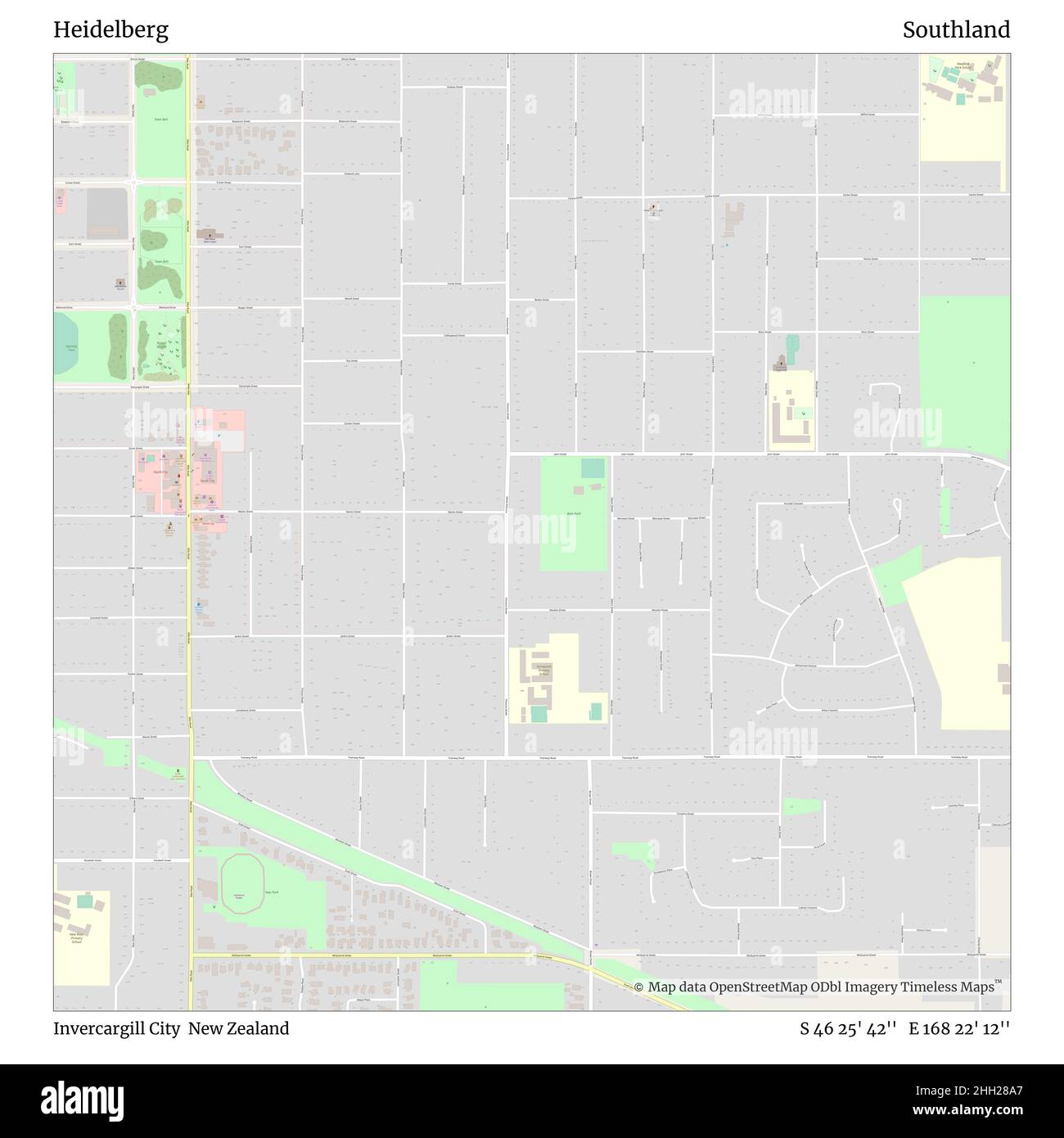 Invercargill City Council Maps Page 13 - Invercargill New Zealand High Resolution Stock Photography And  Images - Alamy