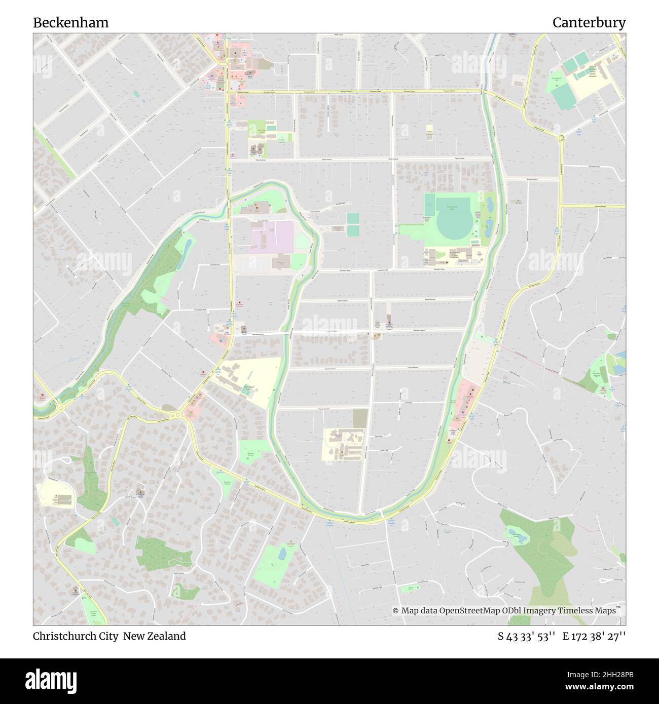 Map of beckenham hires stock photography and images Alamy