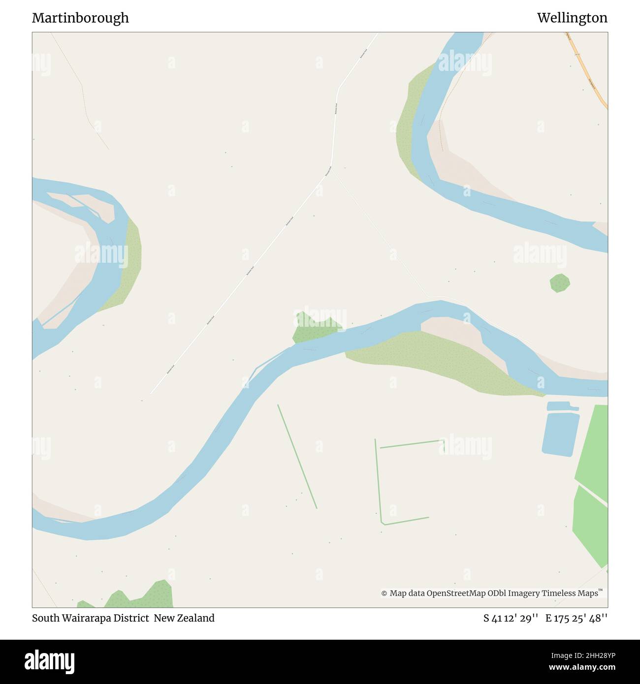 Martinborough new zealand road Cut Out Stock Images & Pictures Alamy