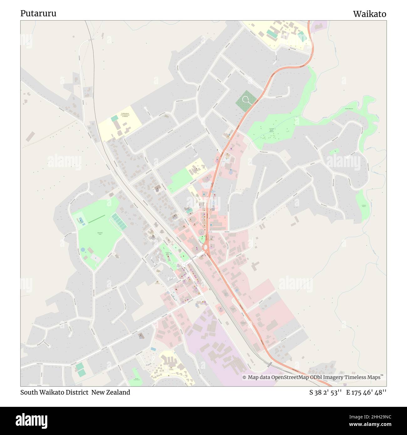 New zealand map south hires stock photography and images Alamy