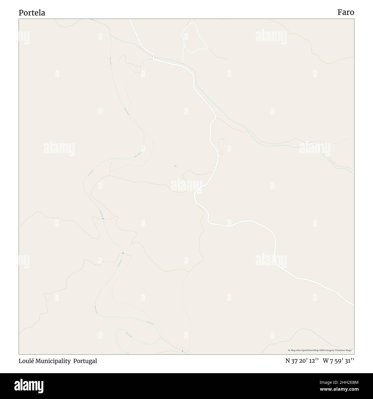 Map of loule portugal hi-res stock photography and images - Alamy