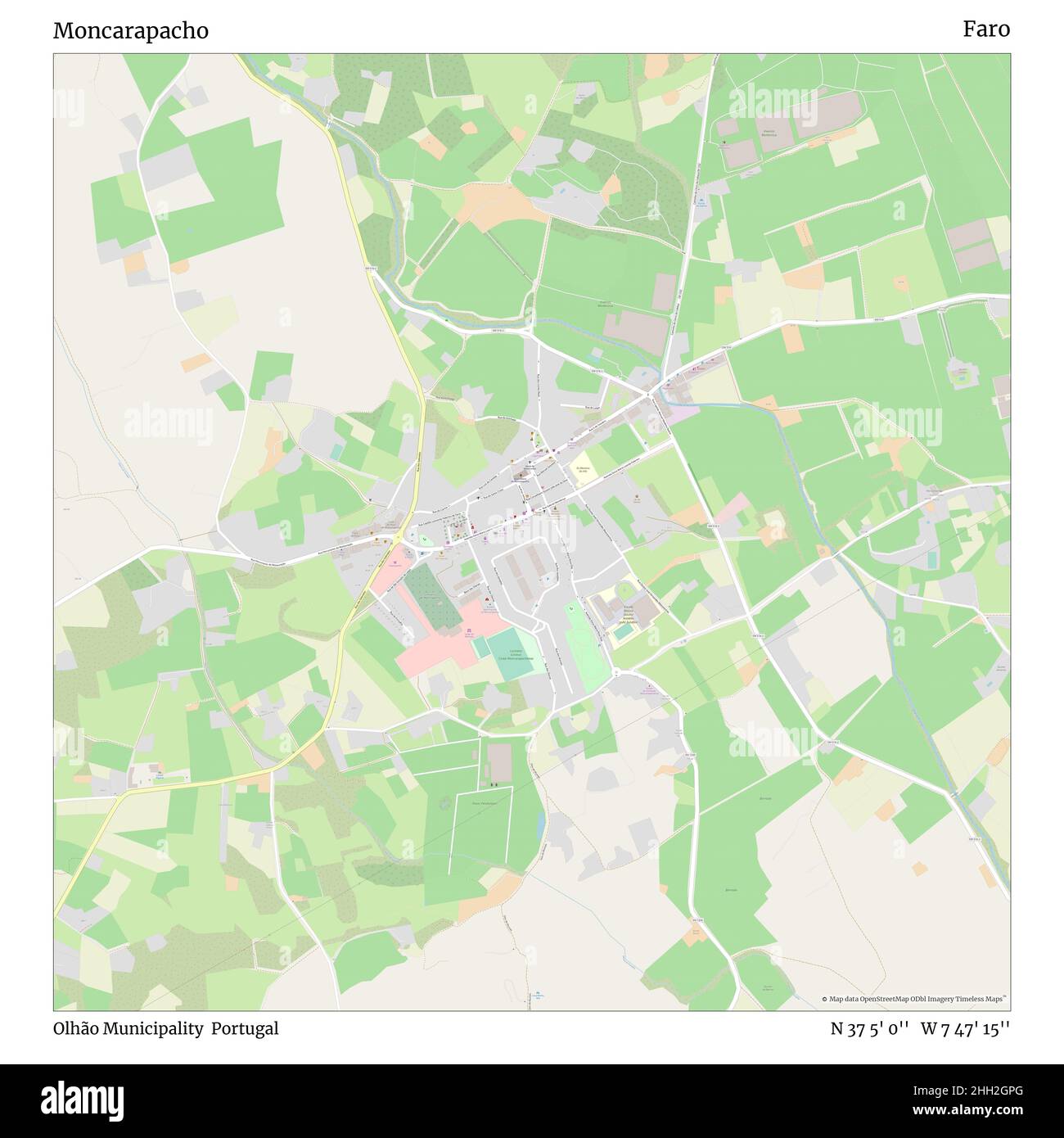 Map of olhao portugal hires stock photography and images Alamy