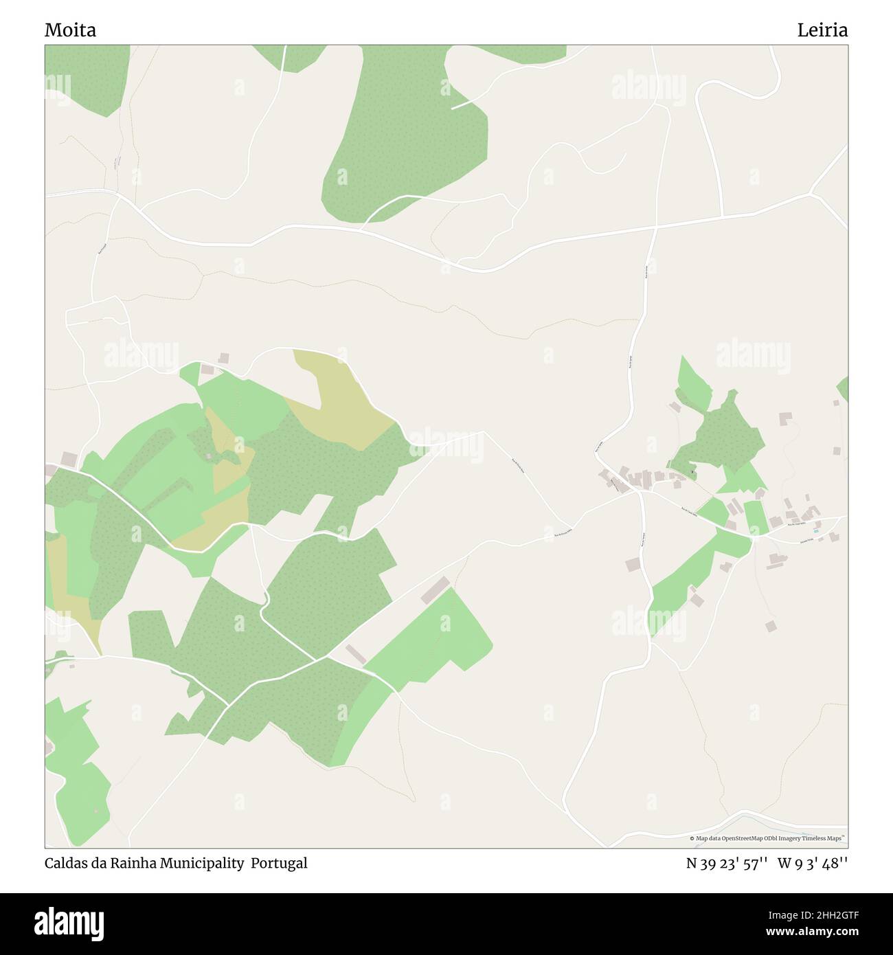 Map of caldas da rainha Cut Out Stock Images & Pictures Alamy