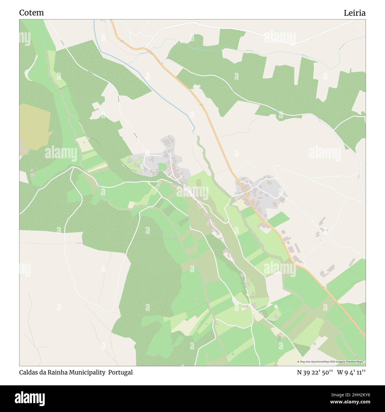 Map of caldas da rainha Cut Out Stock Images & Pictures Alamy