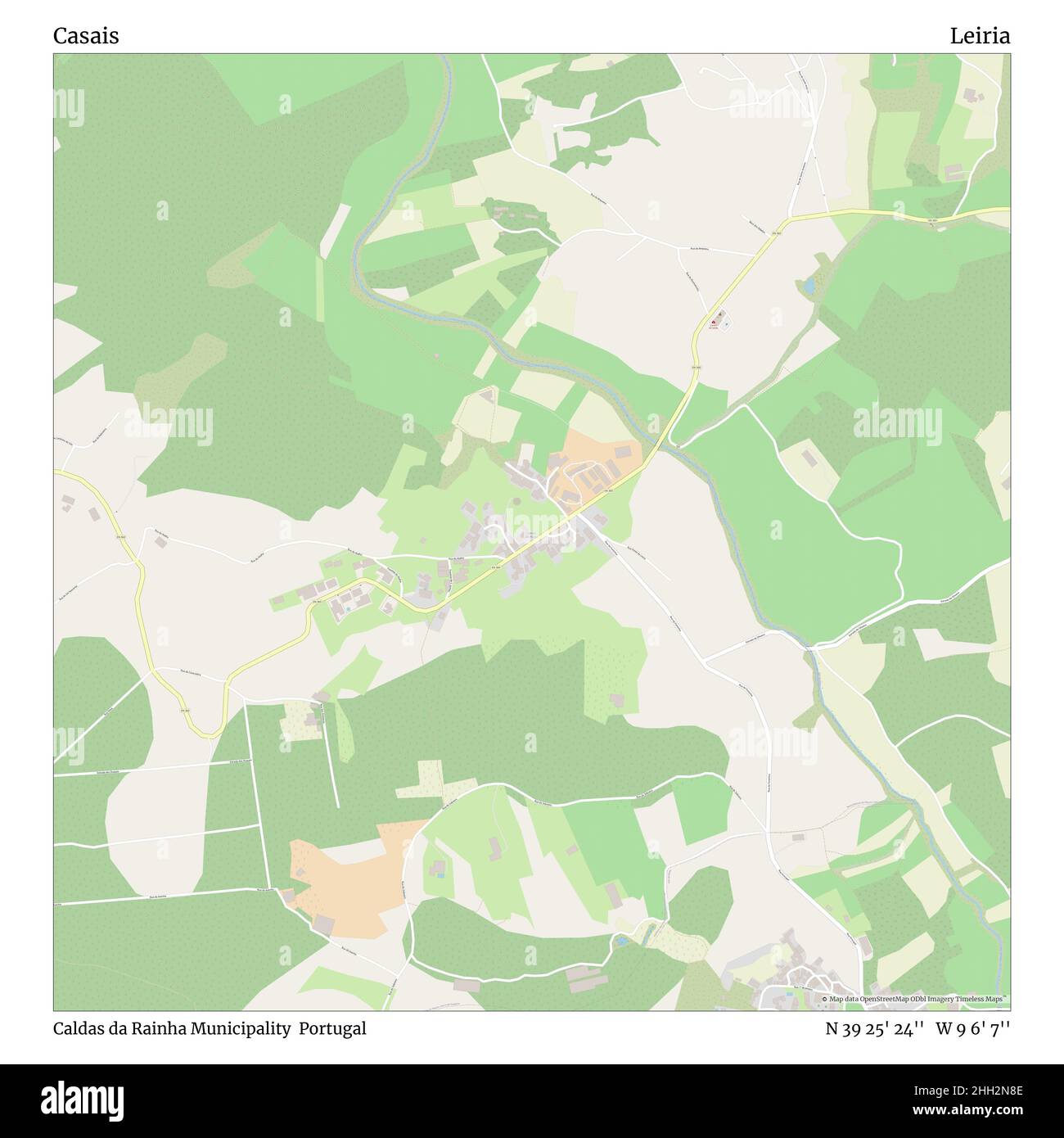 Map of caldas da rainha Cut Out Stock Images & Pictures Alamy