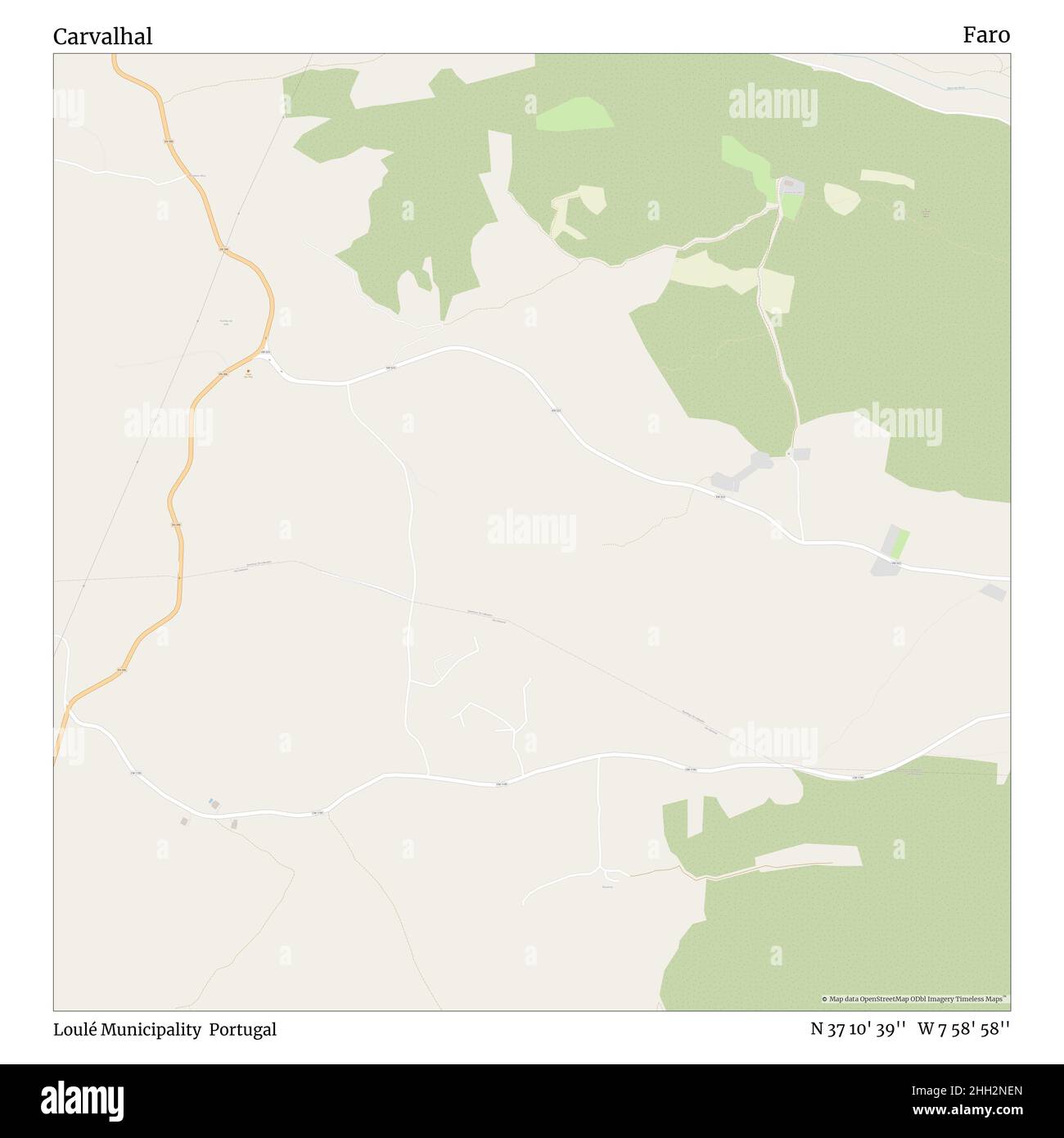 Loule portugal map hi-res stock photography and images - Alamy