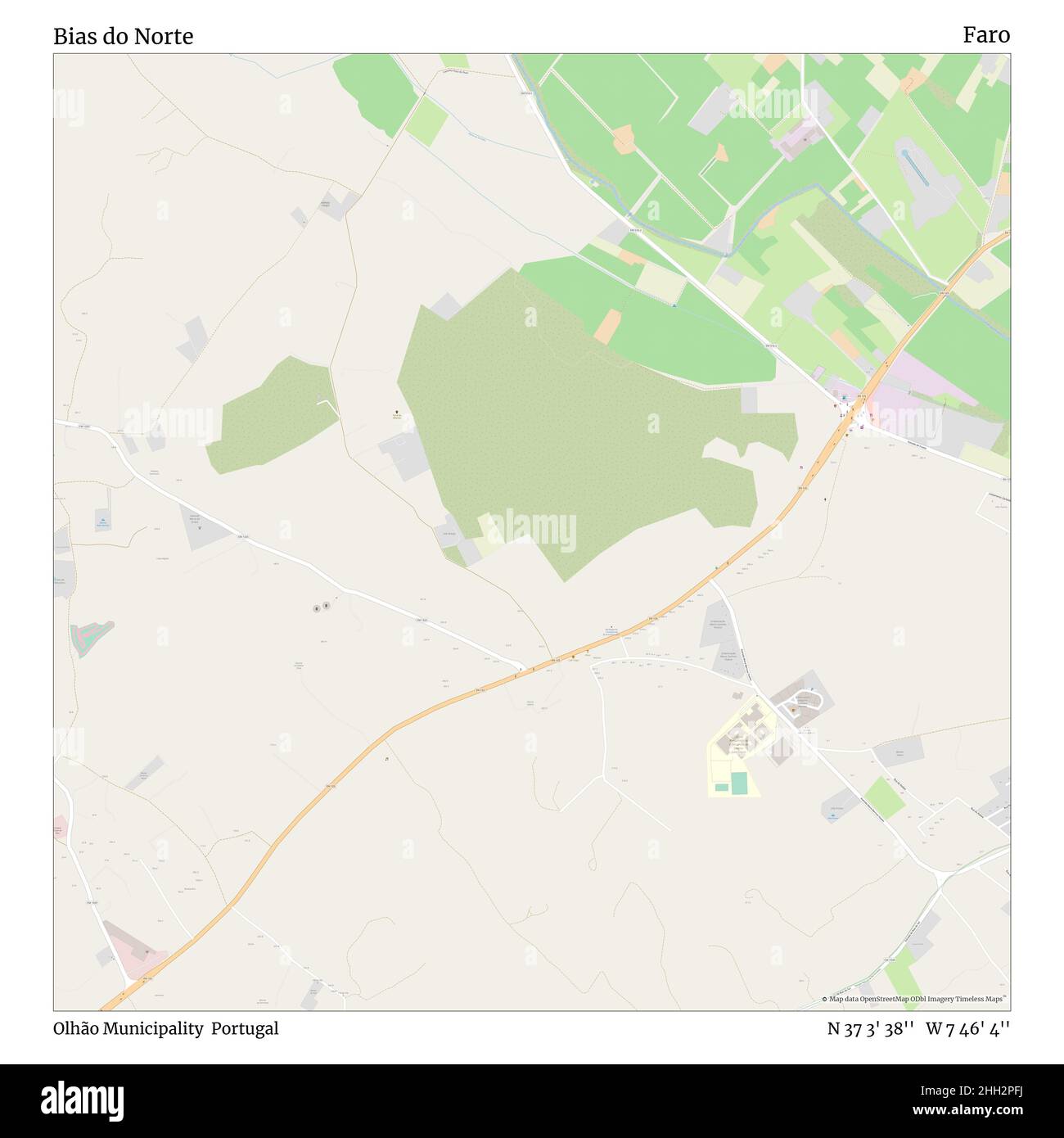 Map of olhao portugal Cut Out Stock Images & Pictures Alamy