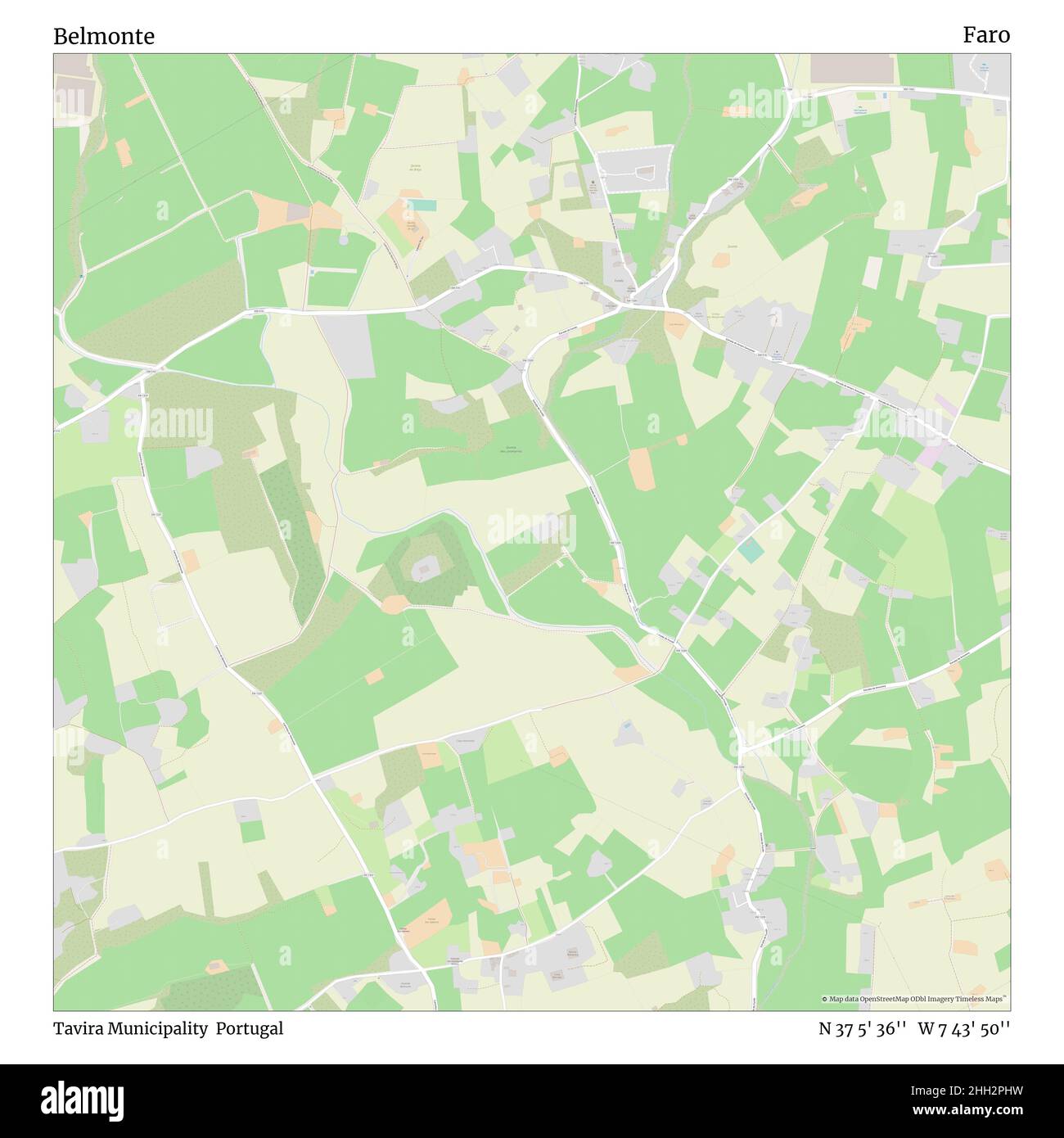 Map of belmonte portugal hires stock photography and images Alamy