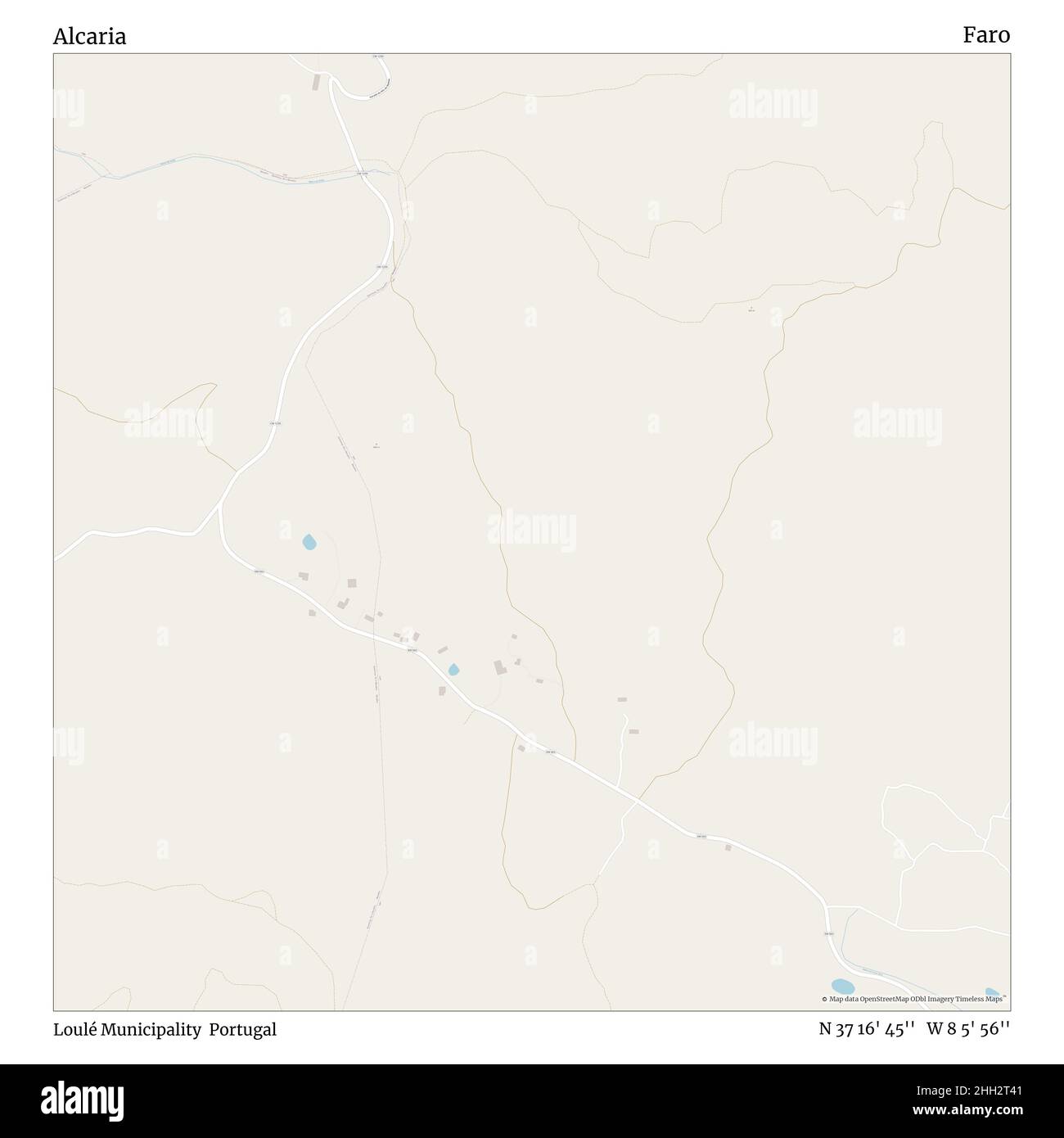 Map of loule hi-res stock photography and images - Alamy
