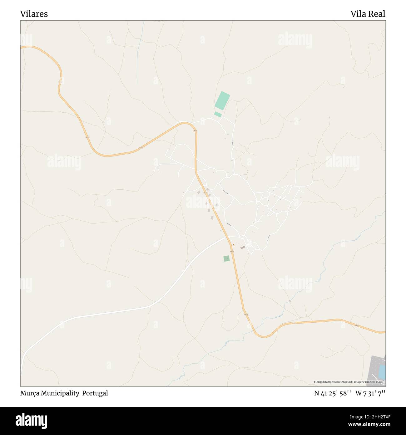 Portugal Map (Road) - Worldometer