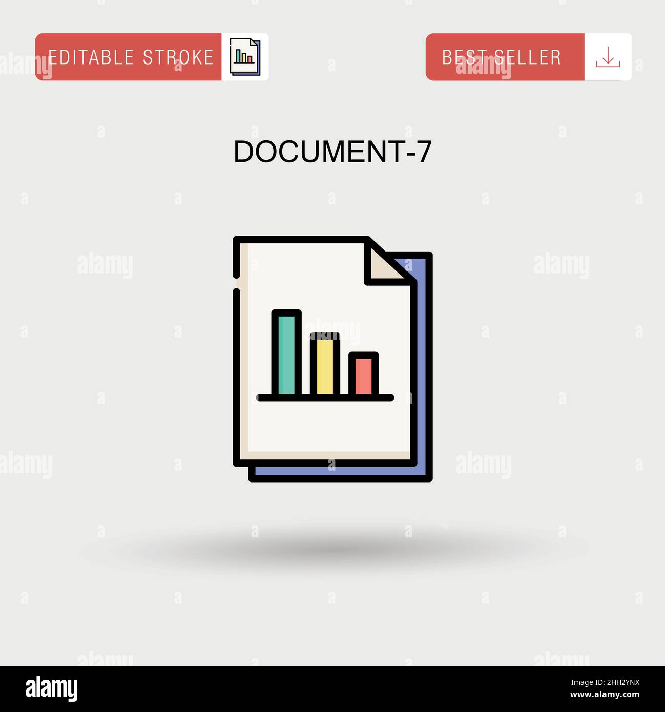 Presentation document Stock Vector Images - Alamy