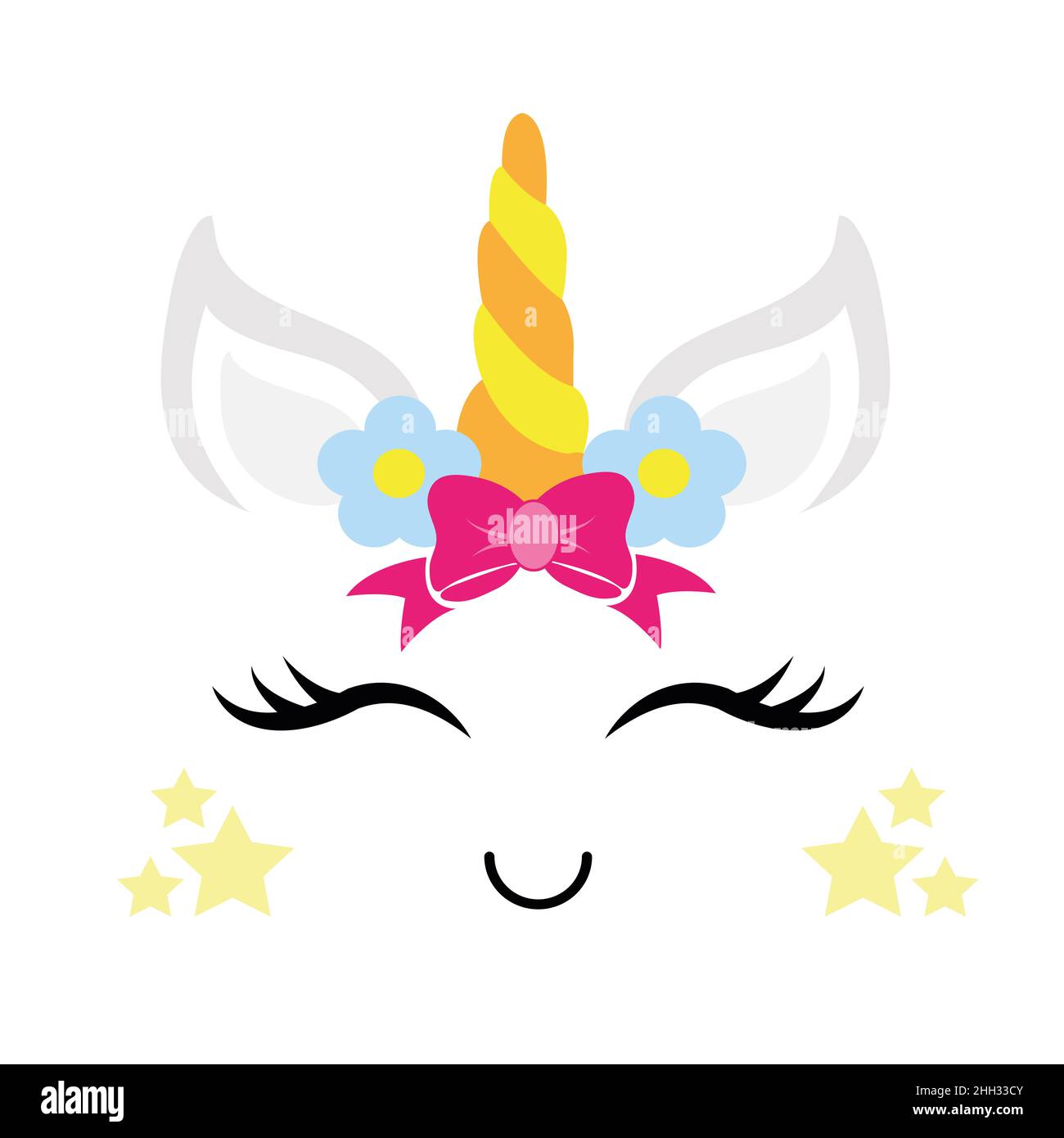 unicorn head high resolution stock photography and images alamy