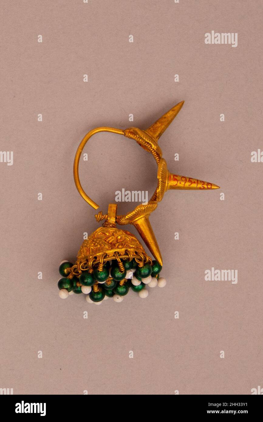 Sold at Auction: Nose ornament (nath) India, 19th century Weight: 8 grams