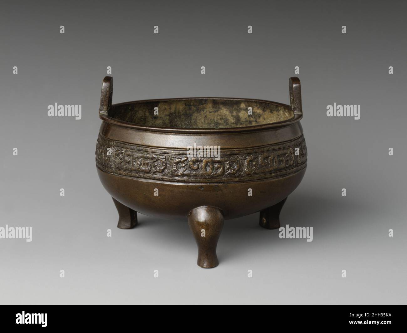 Tripod incense burner 14th century China This incense burner is an ...